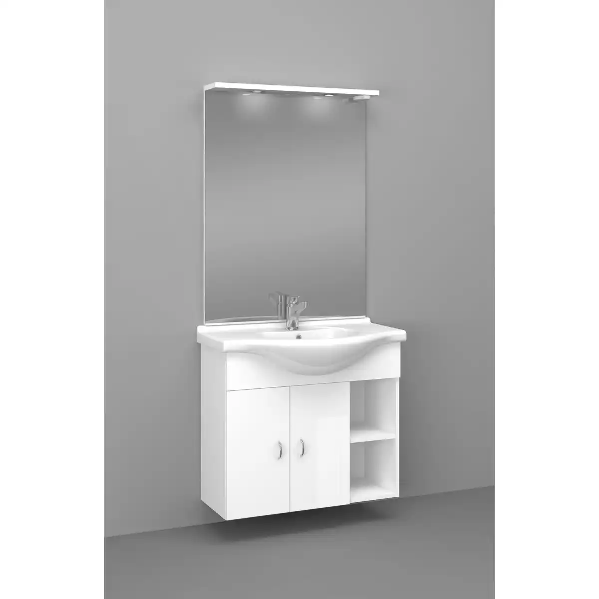 Bild 1 von Astor Badmöbelset 'Jesolo' 3-teilig weiß
