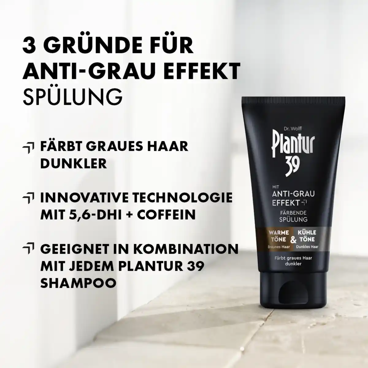 Bild 3 von Dr. Wolff Plantur 39 Anti-Grau Effekt Färbende Spülung, 150 ml
