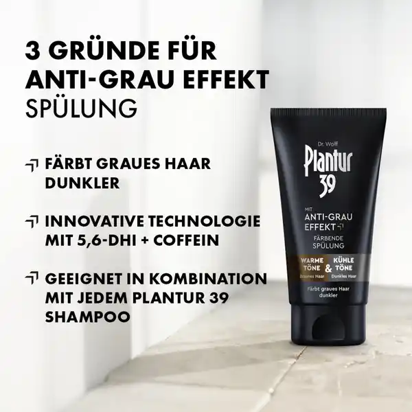 Bild 3 von Dr. Wolff Plantur 39 Anti-Grau Effekt Färbende Spülung, 150 ml
