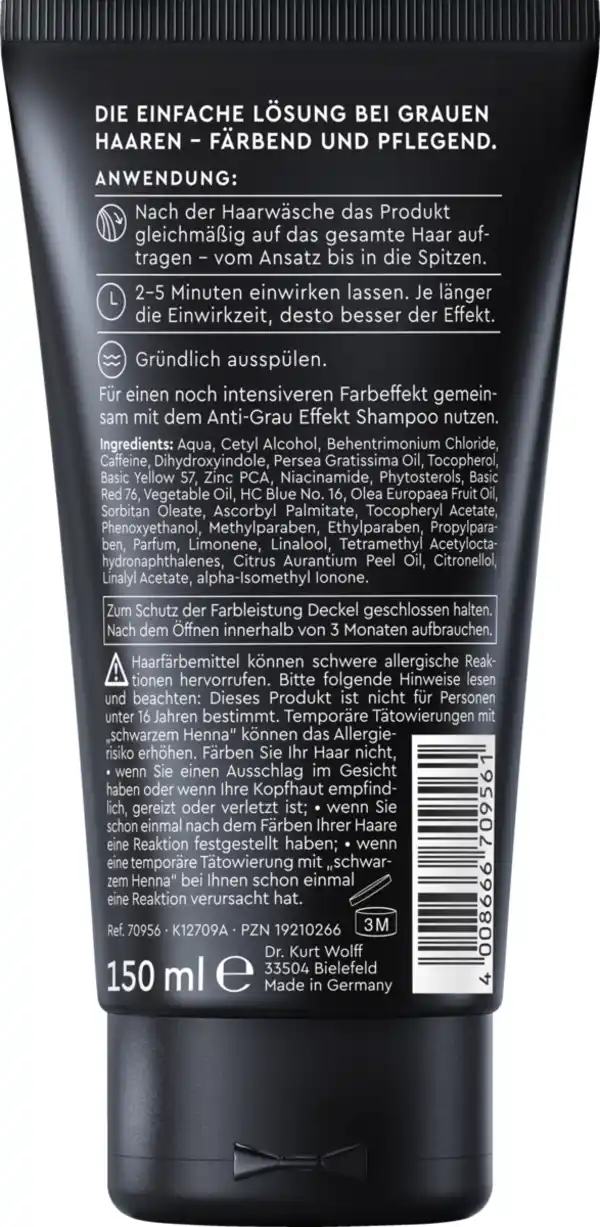 Bild 2 von Dr. Wolff Plantur 39 Anti-Grau Effekt Färbende Spülung, 150 ml