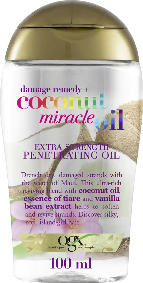 Bild 1 von ogx Penetrating Oil Damage remedy & Coconut Miracle Oil, 100 ml