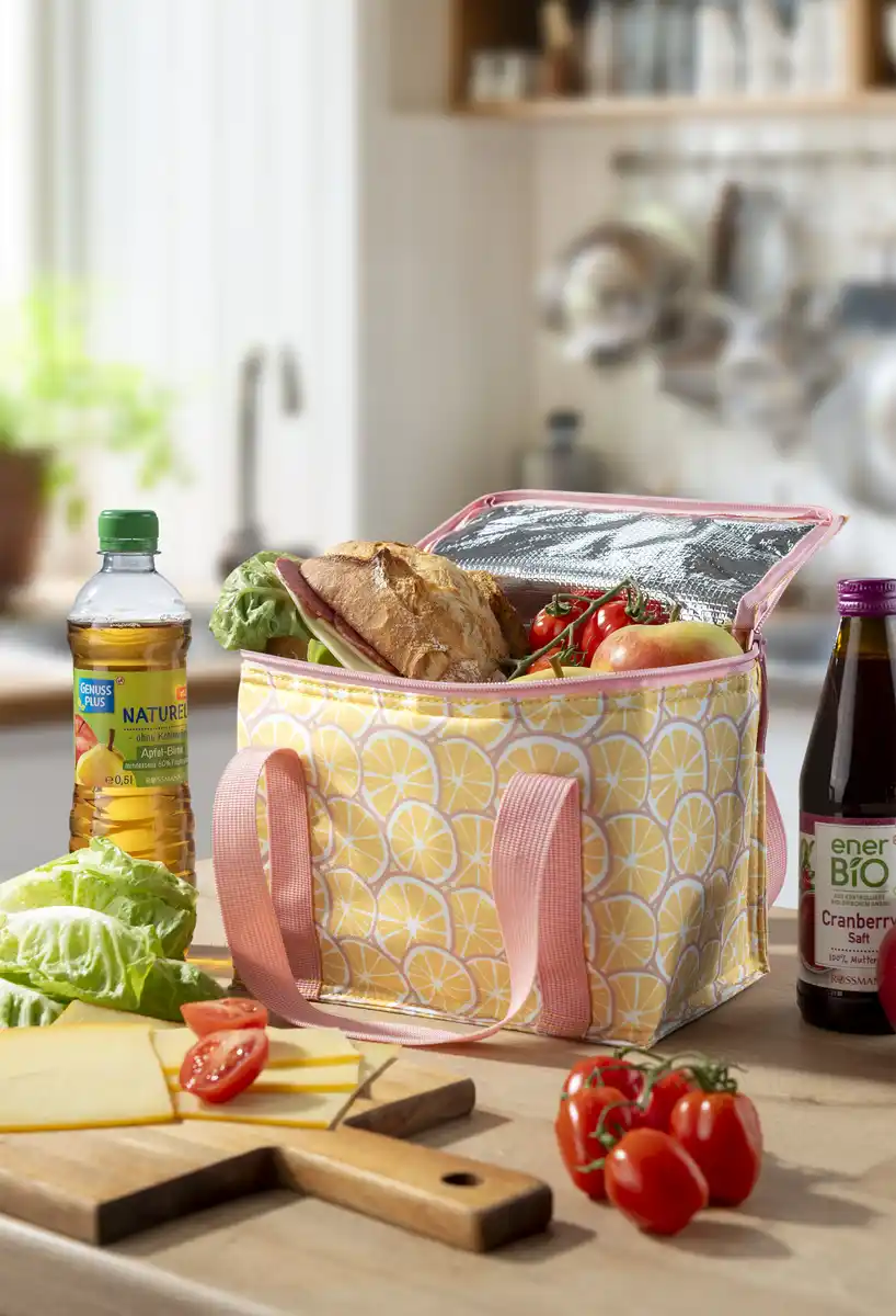 Bild 3 von IDEENWELT Lunchbag 22 x 14 x 17 cm Zitrone