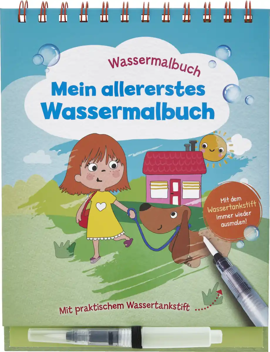 Bild 1 von IDEENWELT Wassermalbuch Mein allererstes Wassermalbuch