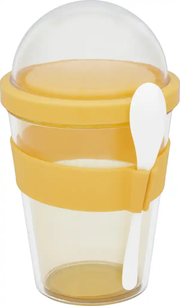 Bild 1 von IDEENWELT Joghurt-Becher 350 ml gelb
