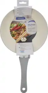 IDEENWELT Wok-Pfanne 20cm grau