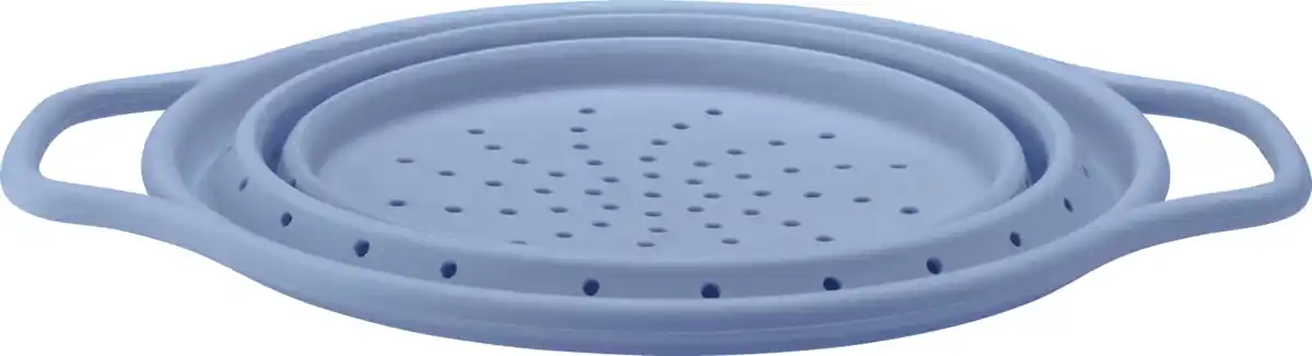 Bild 2 von IDEENWELT Faltbares Silikonsieb blau