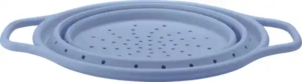 Bild 2 von IDEENWELT Faltbares Silikonsieb blau