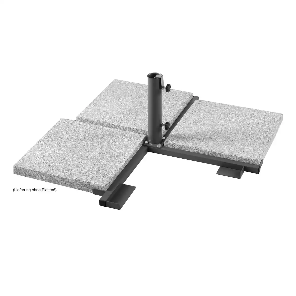 Bild 1 von Schneider Plattenständer 'Plus' anthrazit 89 x 89 x 32,9 cm