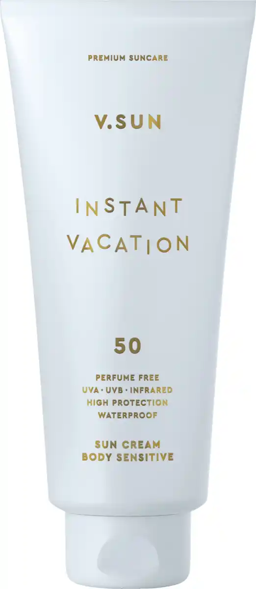 Bild 1 von V.SUN Sun Cream Body sensitiv LSF 50, 200 ml
