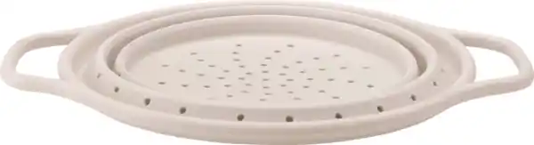 Bild 2 von IDEENWELT Faltbares Silikonsieb weiß