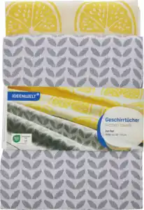 IDEENWELT Jacquard Geschirrtücher 2er-Set