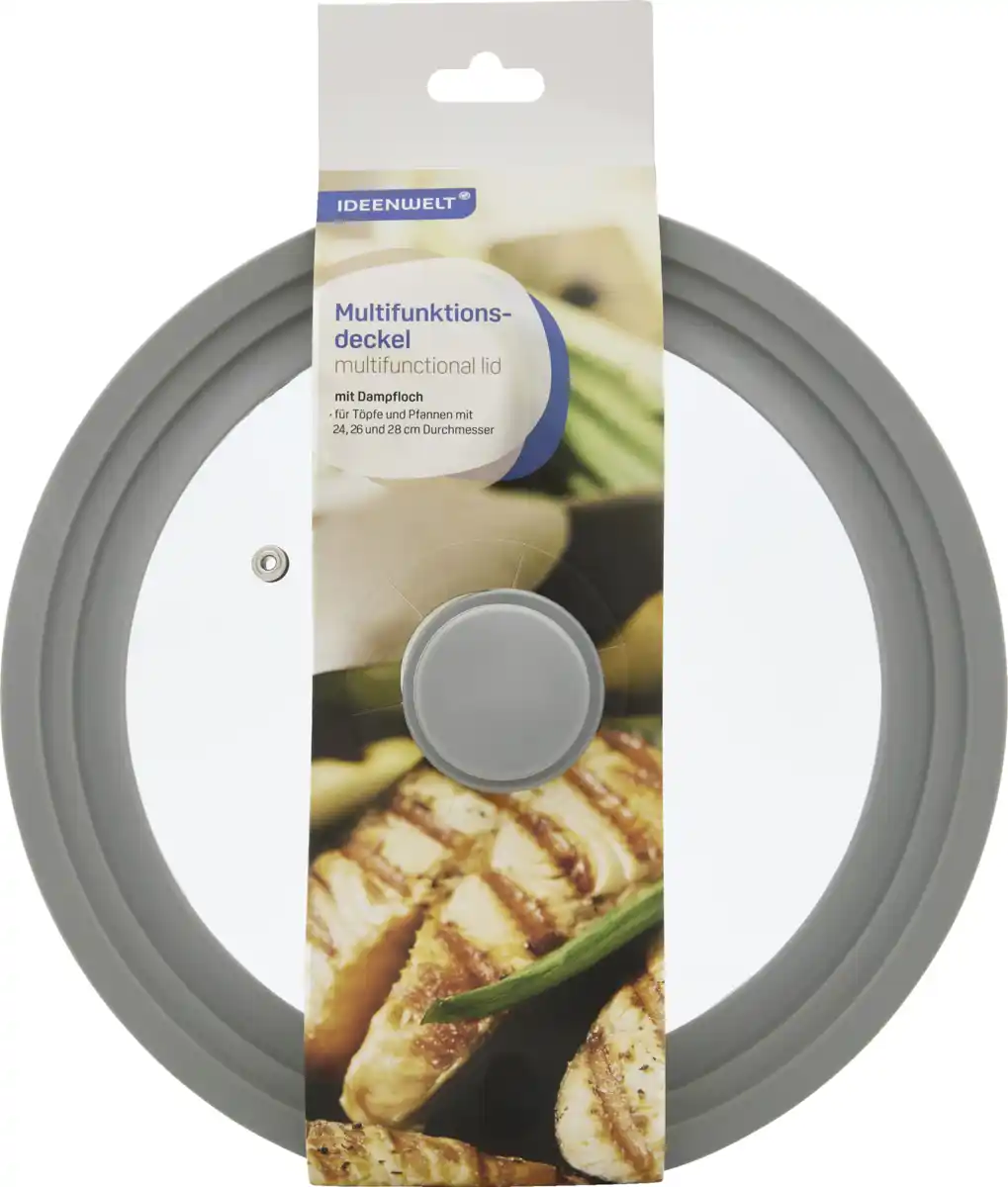 Bild 1 von IDEENWELT Multifunktionsdeckel 24-28 cm