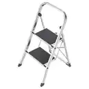 Bild 1 von Hailo Trittleiter 'K70 StandardLine' 2 Stufen, silbern 90 cm