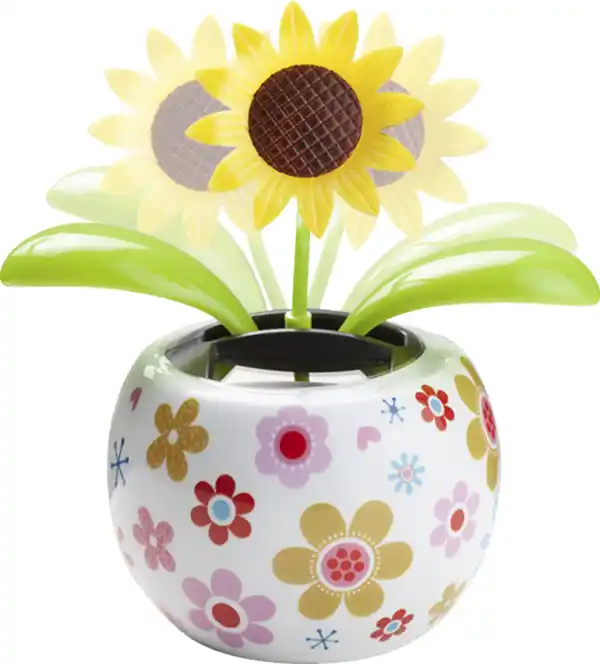 Bild 2 von IDEENWELT Solar-Gute-Laune-Figur Sonnenblume
