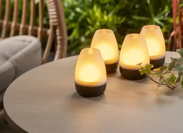 Bild 3 von IDEENWELT LED Akku-Lounge-Leuchten 4er-Set