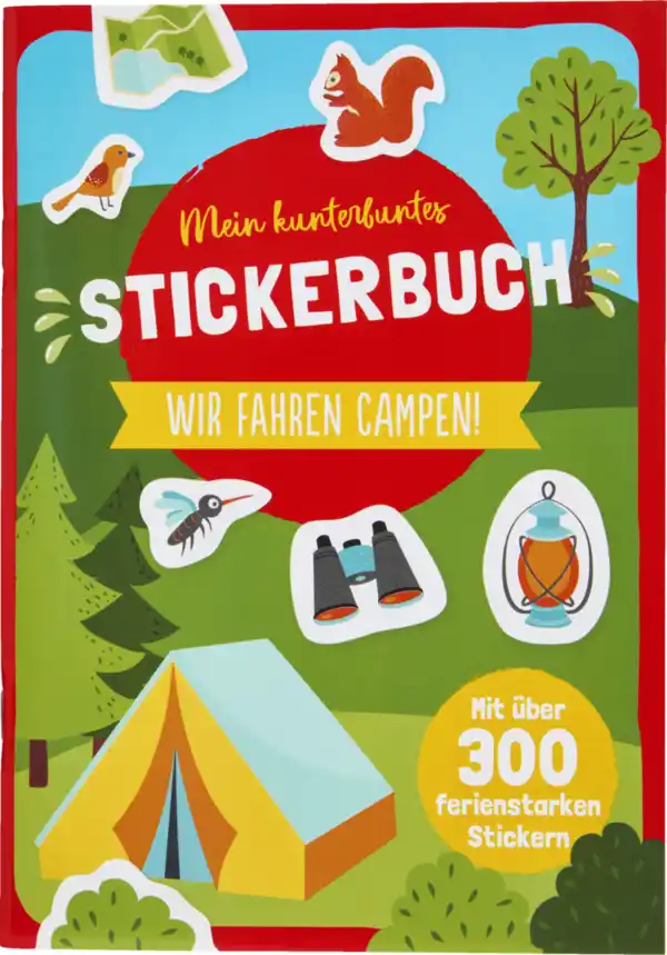 Bild 2 von IDEENWELT Stickerbuch Camping