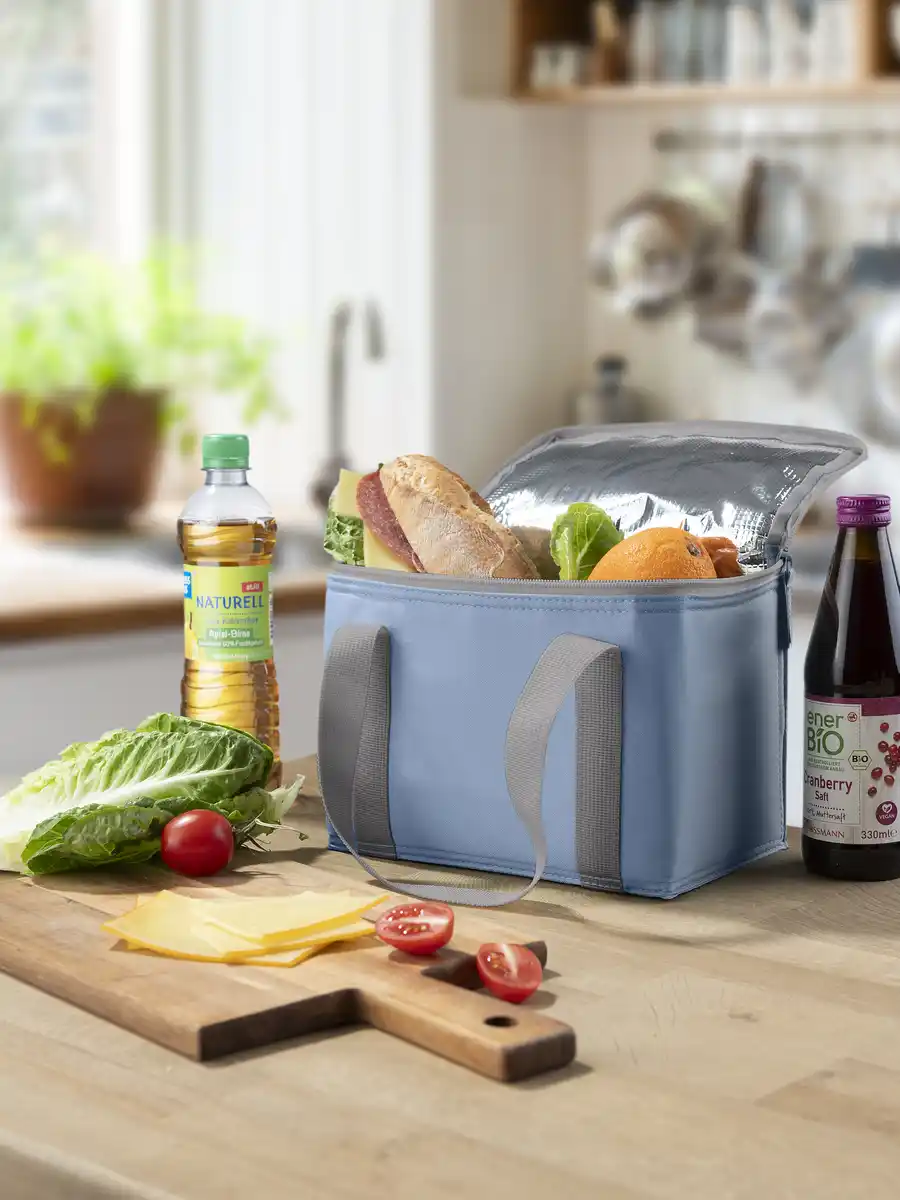 Bild 3 von IDEENWELT Lunchbag 22 x 14 x 17 cm blau