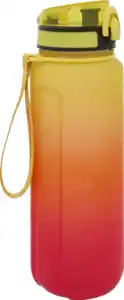 IDEENWELT Sporttrinkflasche 1L gelb rot