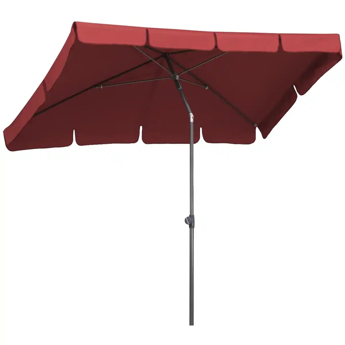 Bild 1 von Schneider Rechteckschirm 'Aquila' dunkelrot 225 x 120 cm