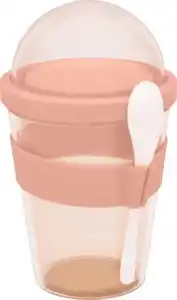 IDEENWELT Joghurt-Becher 350 ml rosa