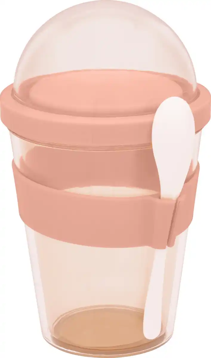 Bild 1 von IDEENWELT Joghurt-Becher 350 ml rosa