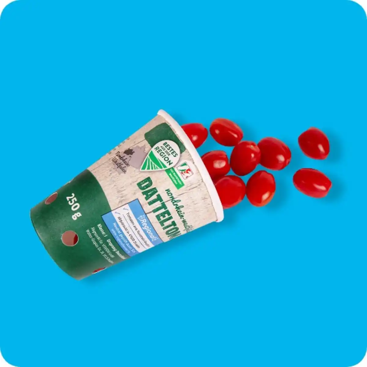 Bild 1 von   Datteltomaten, Ursprung: Deutschland