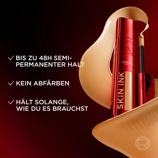 Bild 4 von L’Oréal Paris Infaillible Skin Ink Foundcealer 140 Light Warm, 15 ml