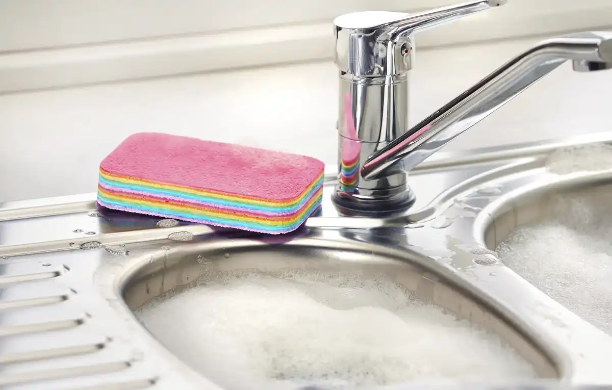 Bild 4 von IDEENWELT Regenbogenschwämme 2er-Set