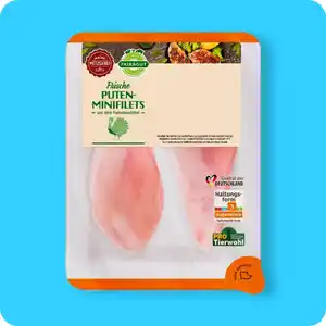 FAIR & GUT Puten-Minifilets, Aus dem Putenbrustfilet