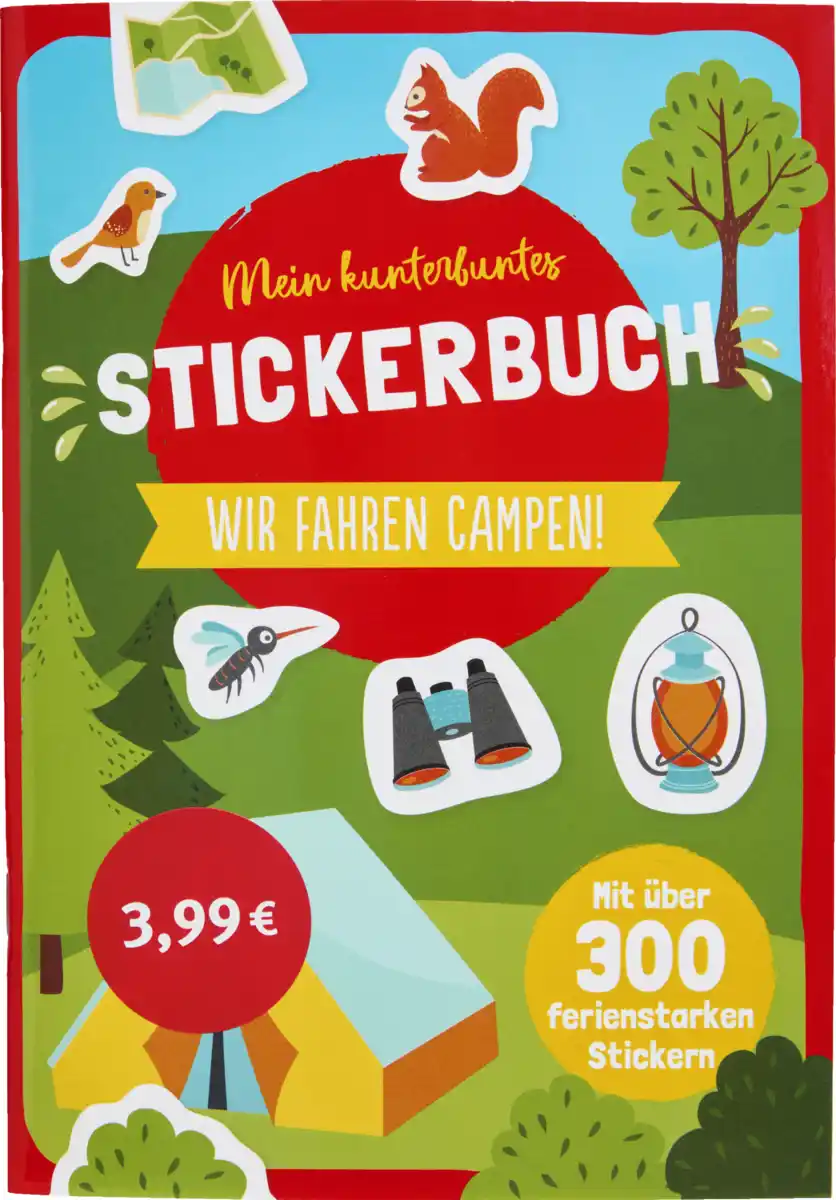 Bild 1 von IDEENWELT Stickerbuch Camping