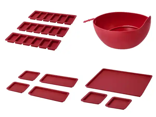 Bild 1 von SILVERCREST® Silikon-Riegelformen-Set / Brotbackform / Backmatten-Set, für maximale Antihaftwirkung ohne Einfetten