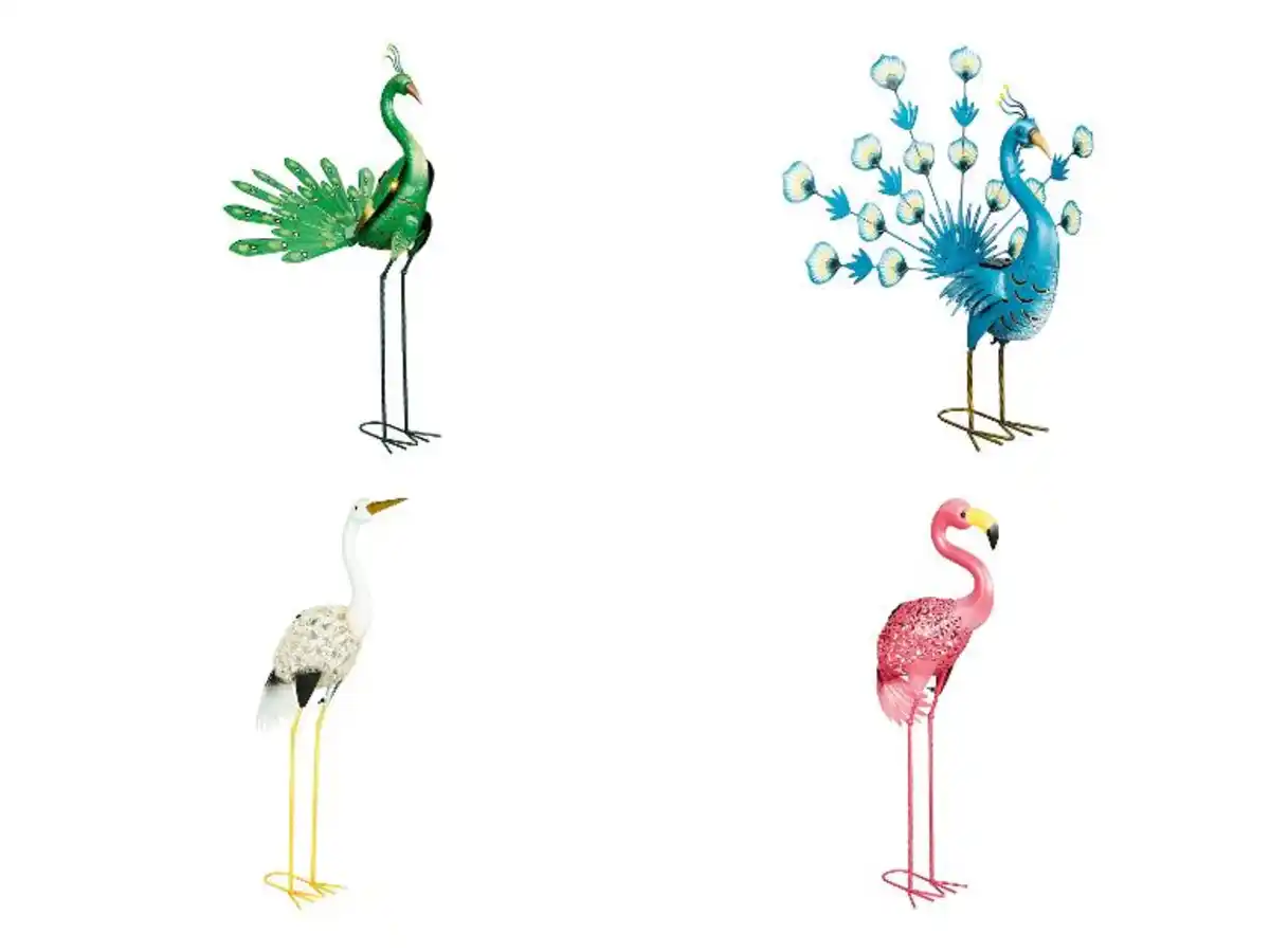 Bild 1 von LIVARNO home Solar-Dekovogel, mit warmweißem Licht