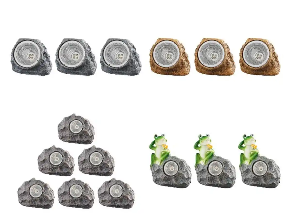 Bild 1 von LIVARNO home LED-Solarleuchten, manuell ausschaltbar