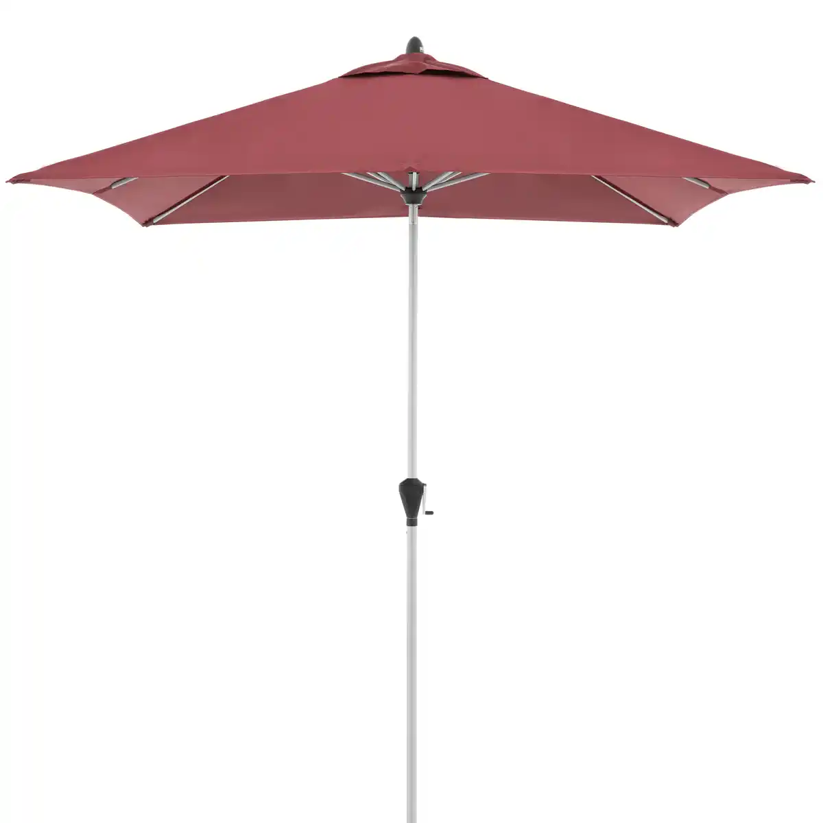 Bild 1 von Kurbelschirm, BxL: 240 x 240 cm, bordeauxrot, mit Auto-Tilt-Funktion