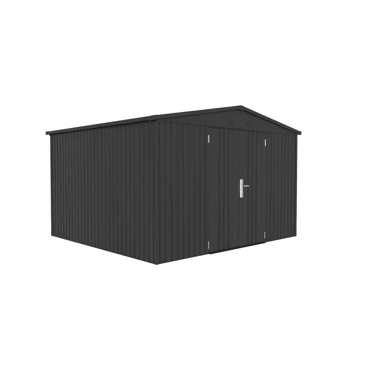 Bild 1 von Gerätehaus, Metall, BxHxT: 325 x 209 x 300 cm (Außenmaße inkl. Dachüberstand)