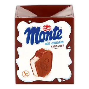 Zott Monte Ice Cream Sandwich