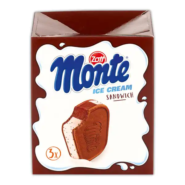 Bild 1 von Zott Monte Ice Cream Sandwich