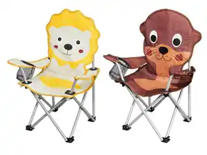 CRIVIT Kinder-Campingstuhl, inkl. praktischer Tragetasche