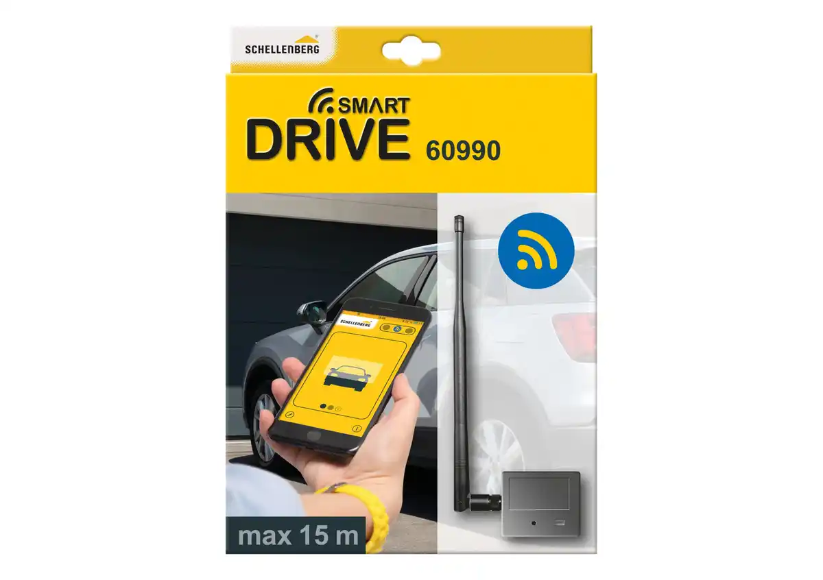 Bild 1 von Schellenberg Smartphone Garagentoröffner mit LED Universal Garagentoröffner