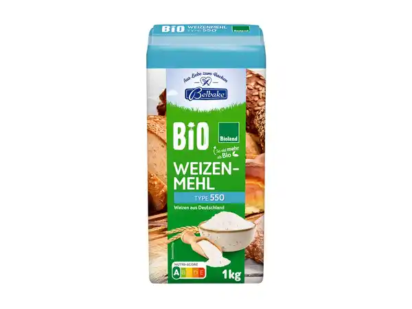 Bild 1 von Bioland Weizenmehl Type 550,  1 kg