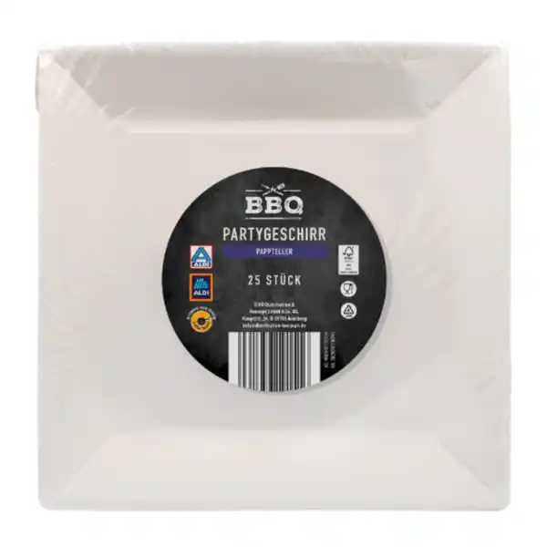Bild 3 von BBQ Einweggeschirr