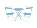 Bild 1 von Gartenset 2 Stühle + 1 Tisch pastell blau