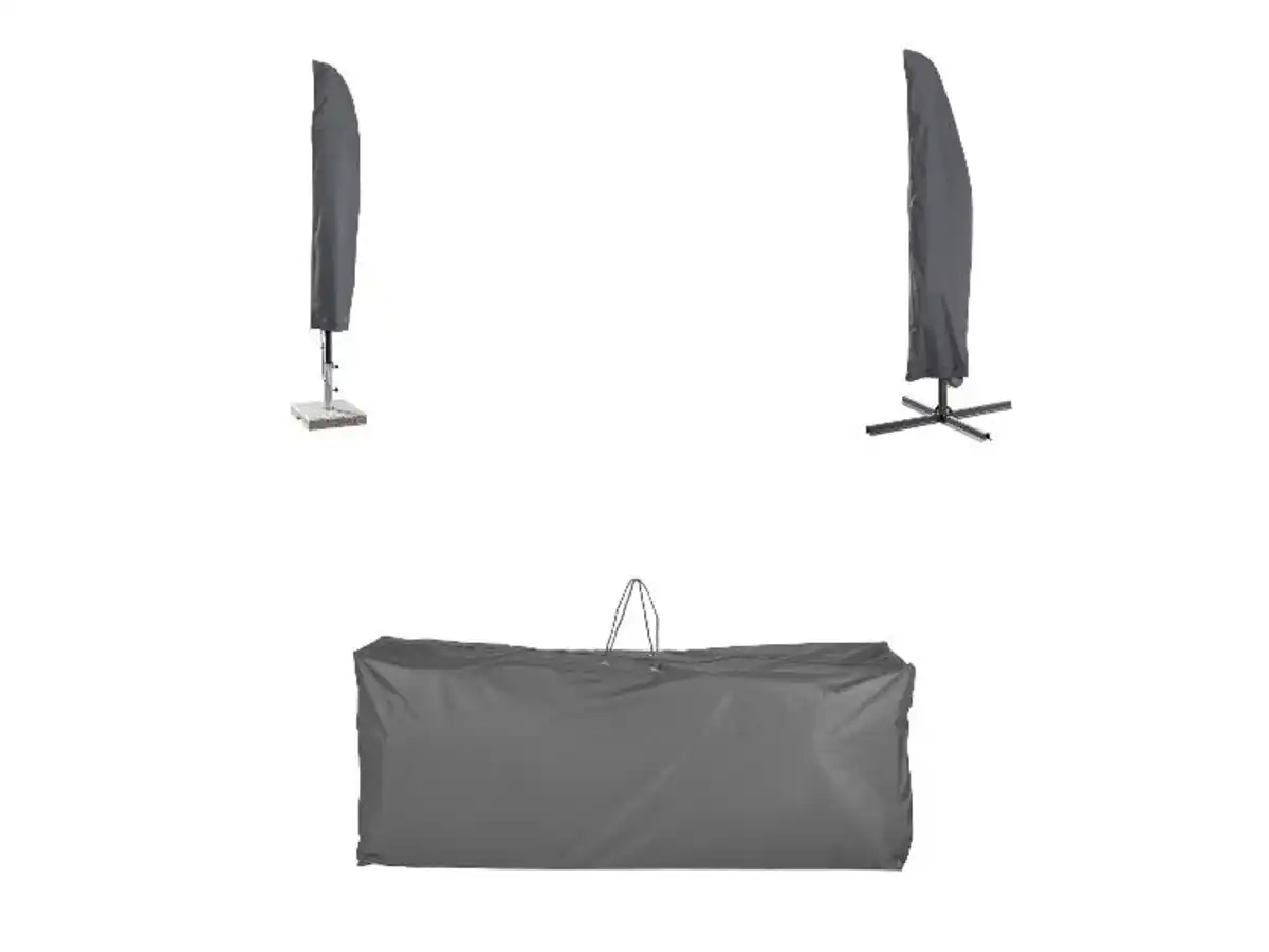 Bild 1 von LIVARNO home Sonnenschirm- Schutzhülle / Polsteraufl agen- Aufbewahrungstasche, mit wasserabweisender PVC-Beschichtung