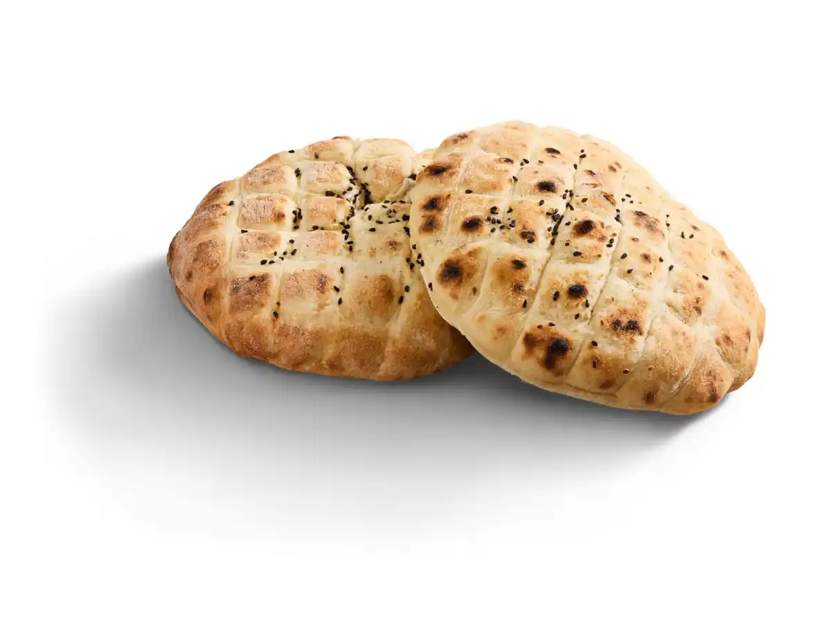 Bild 1 von Fladenbrot mit Kümmel und Sesam,  3 Stu