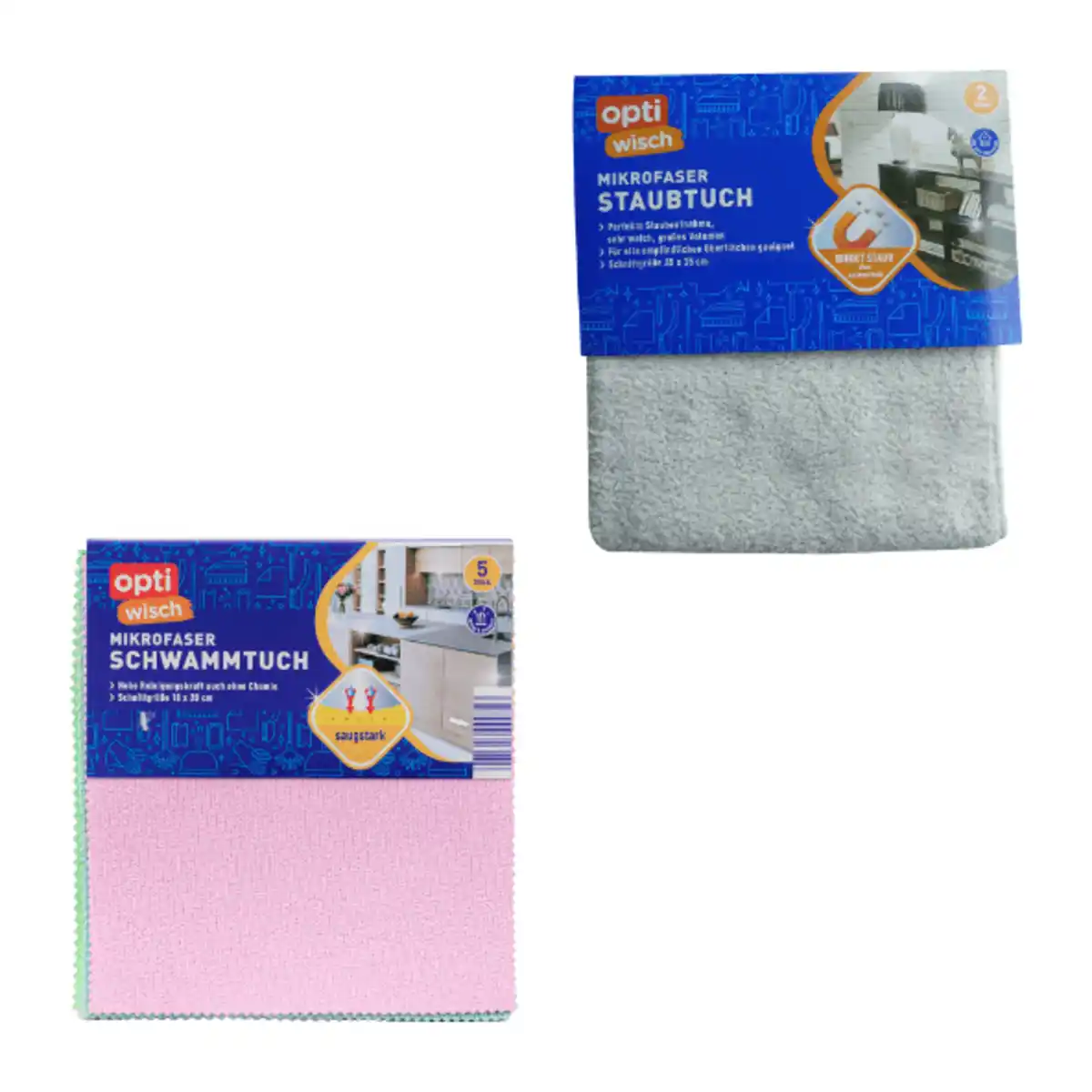Bild 1 von OPTIWISCH Mikrofaser-Reinigungstücher