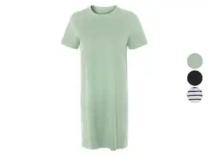 esmara® Damen T-Shirt-Kleid, aus reiner Bio-Baumwolle