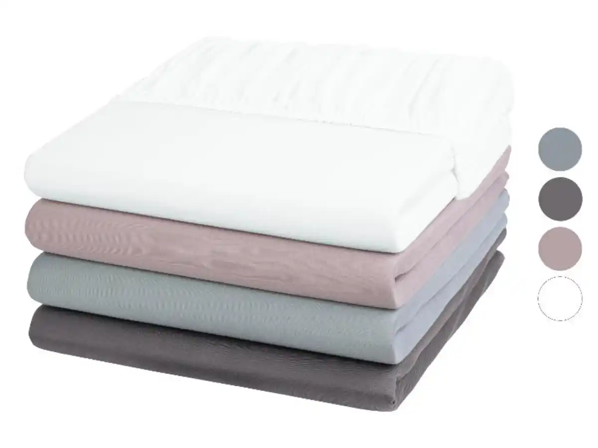 Bild 1 von LIVARNO home Jersey-Modal-Spannbettlaken, 90-100 x 200 cm