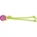 Bild 1 von Hundespielzeug, Ø6x40 cm, schwimmt/floatable, TPR/Polyester, gelb/grün/pink