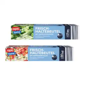 OPTIHOME Frischhaltebeutel