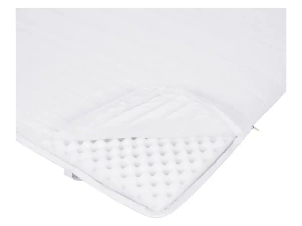 Bild 3 von LIVARNO home Matratzentopper, aus hochwertigem Jersey-Doppeltuch, 200 x 200 cm